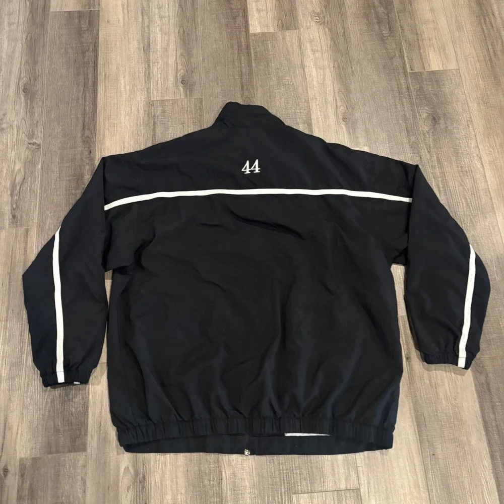 Nike NC State Wolfpack Womens Basketball Jacket Black Full Zip XXL 44 Embroider